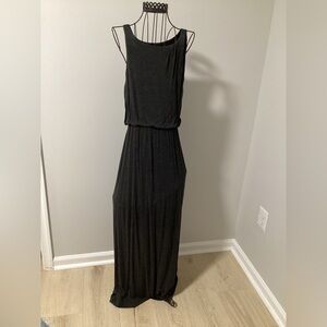 LOFT Classic grey Sleeveless Maxi Dress